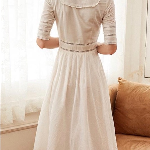 Fiona cotton midi dress Clearance